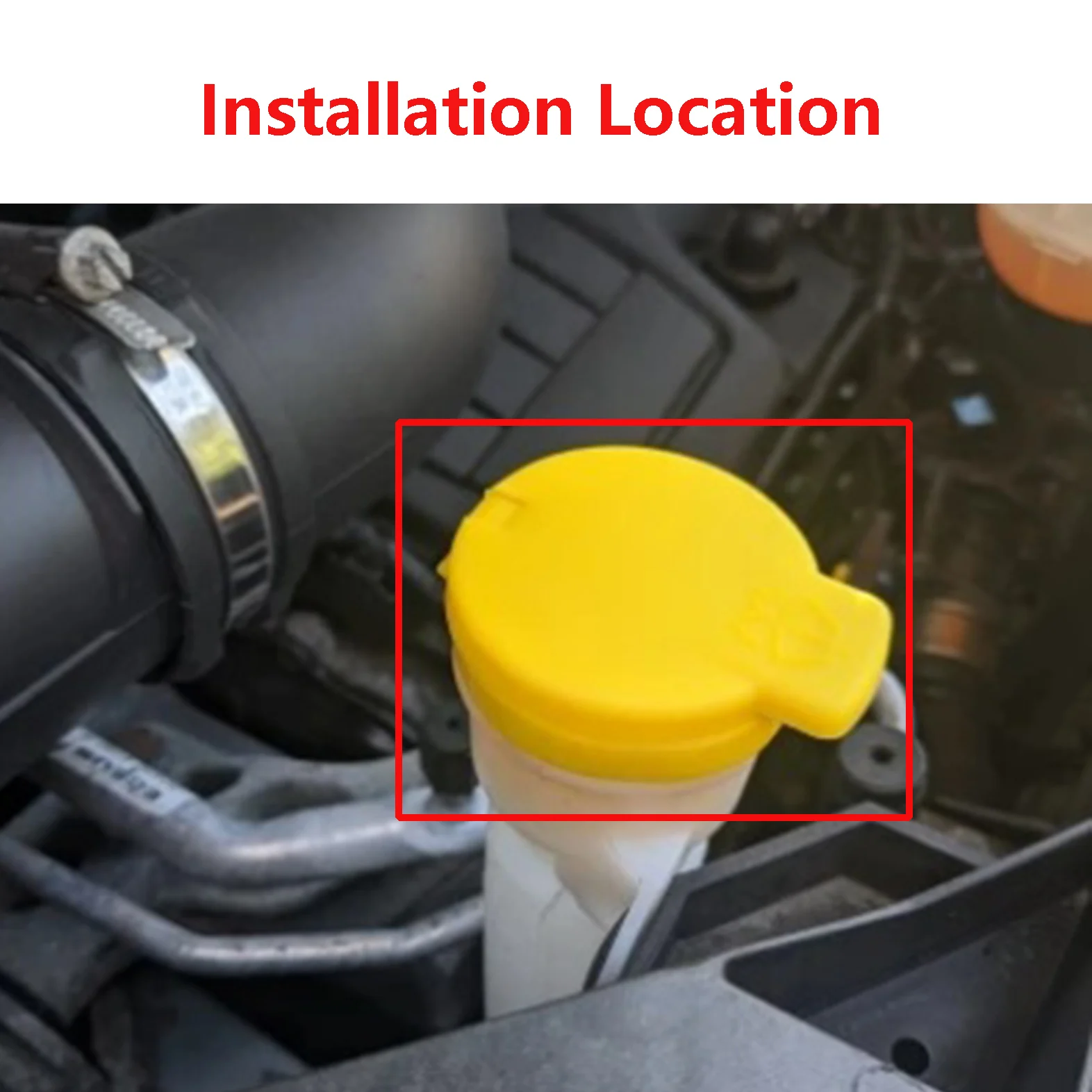 1X For Renault Scenic Megane Talisman Trafic Clio Captur Windscreen Washer Bottle Cap Lid Cover Fluid Reservoir Tank 289130004R