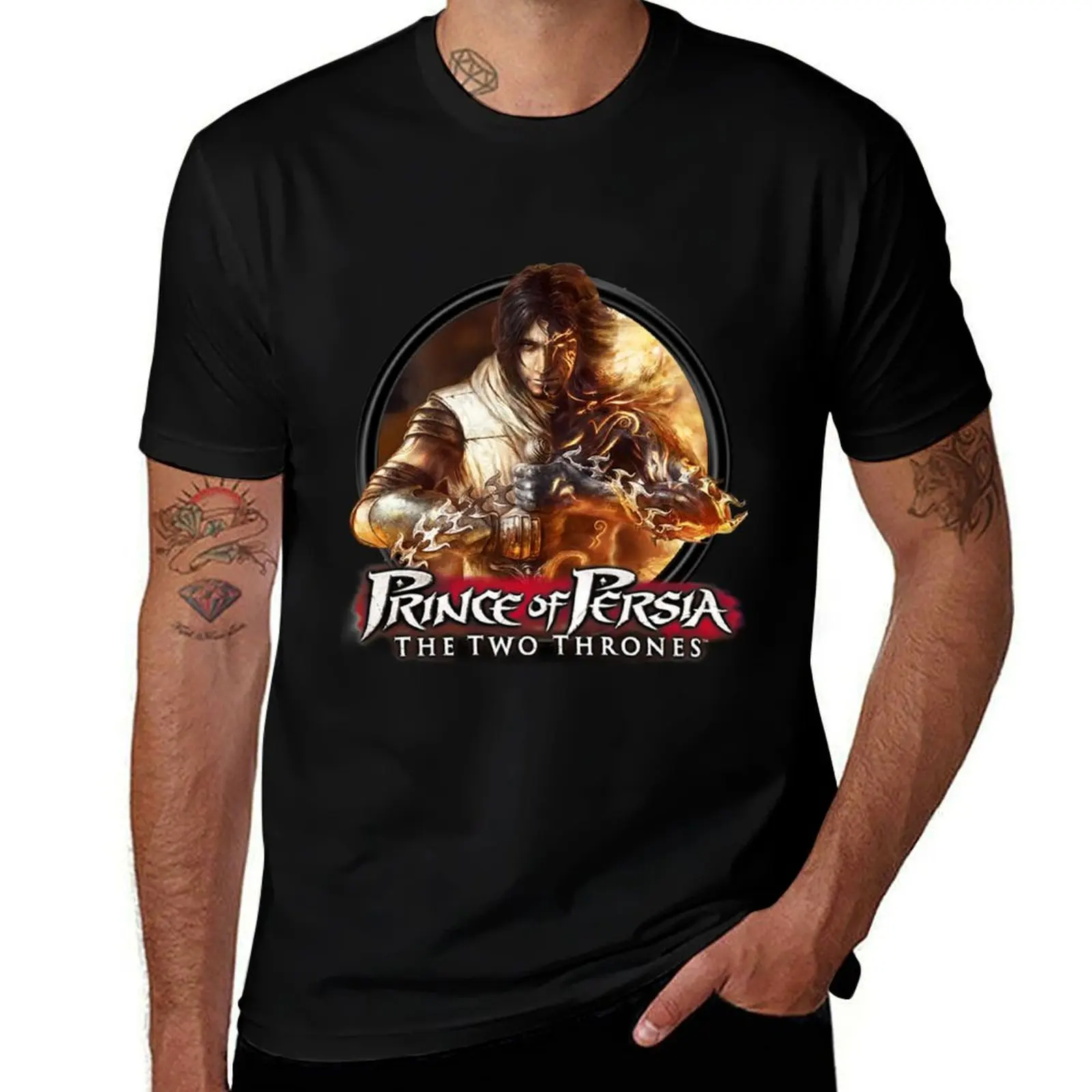 

Prince of Persia The Two Thrones T-Shirt t shirts designer t shirts for man pack cotton T-Shirt