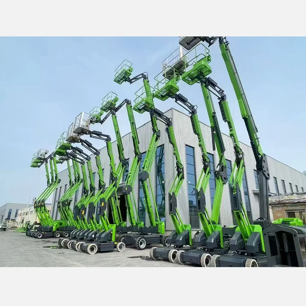 16m China Cherry Picking Spider Lift  Aerial Work Platform Spider Crane Crawler Crane