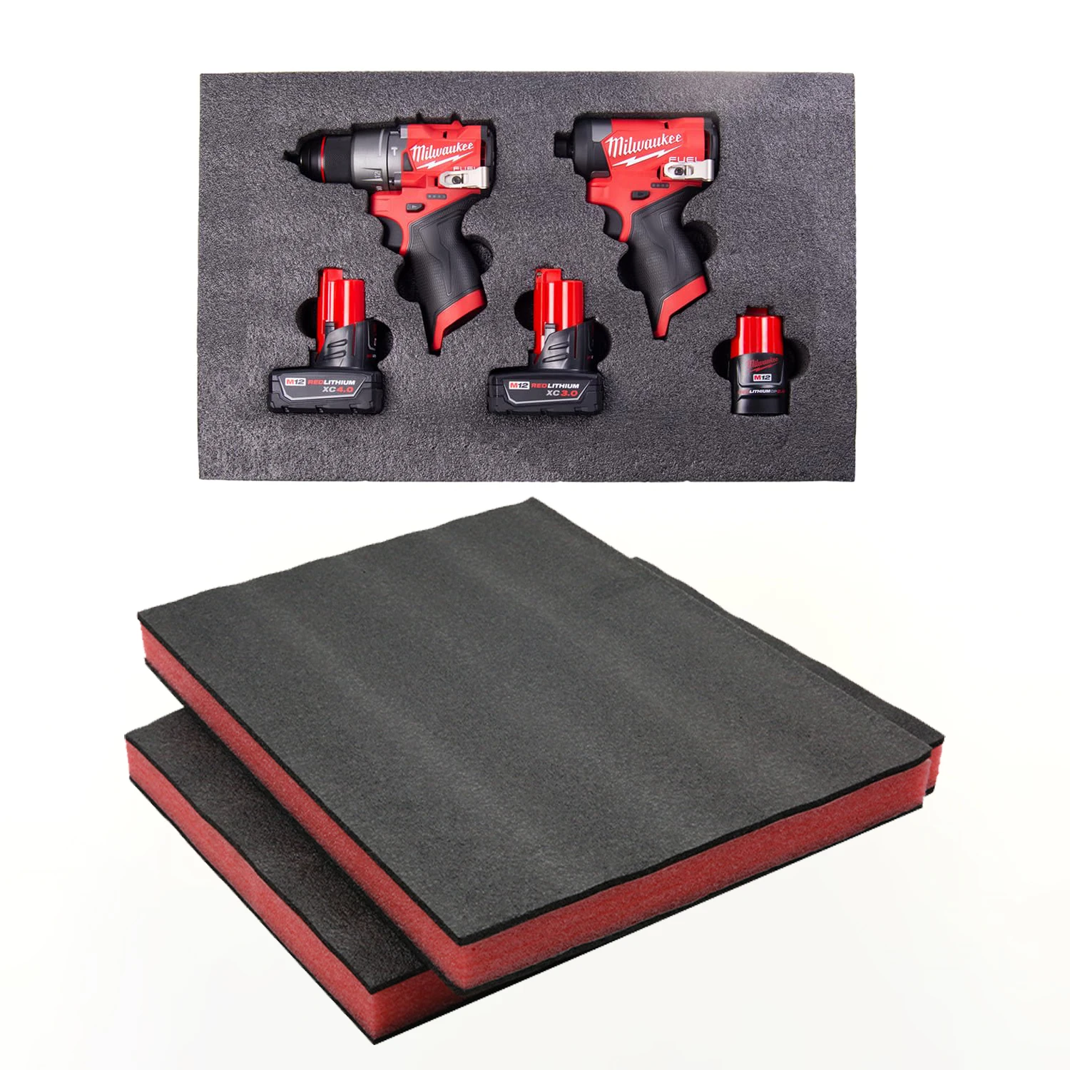 Tool Box Foam,Tool Shadow Foam Inserts For Cases, Kaizen Organizer, Polyethylene Storage Sheets For Toolbox Hard Case