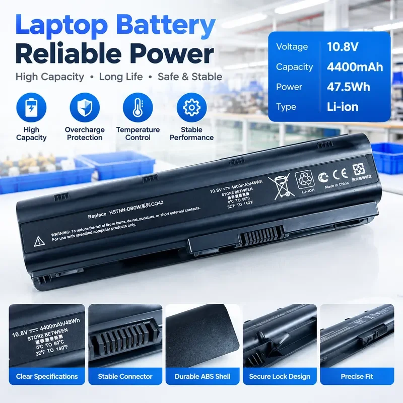 MU06 Laptop Battery For HP CQ42 450 CQ430 G56 G62 G72 HSTNN-LB0W