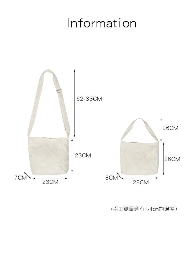 Retro Messenger Bag for Women Large Capacity Shoulder Bag Casual Tote Bag Ladies Handbag