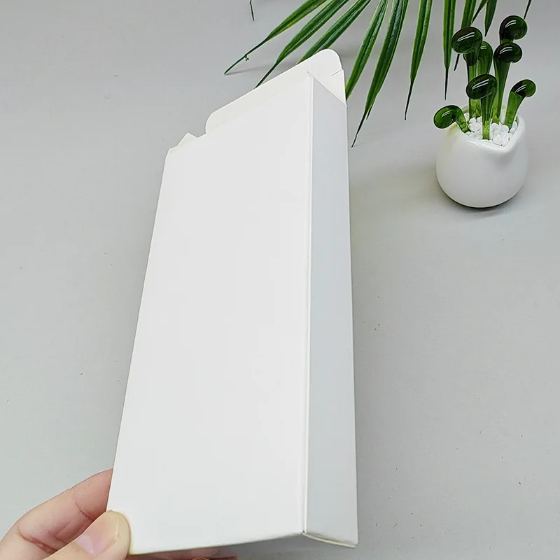 20 عبوة من صندوق الورق الأبيض الصغير، صندوق تعبئة المكونات الإلكترونية العامة، صناديق كرتون مسطحة قابلة للتخصيص