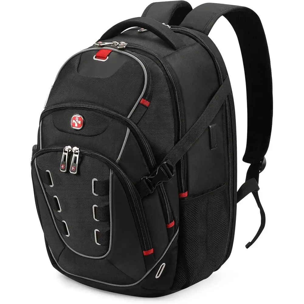 

17.3 Inch Laptop Backpack for Men, Travel-Friendly with USB Charging, TSA-Approved, Large Capacity Tech Bag for Work and Travel