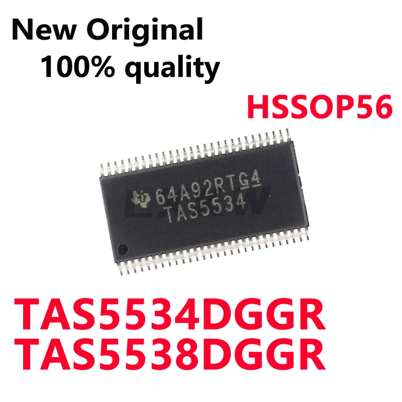 2/PCS New TAS5534 TAS5534DGGR TAS5538 TAS5538DGGR HSSOP56 Class D audio amplifier chip In Stock