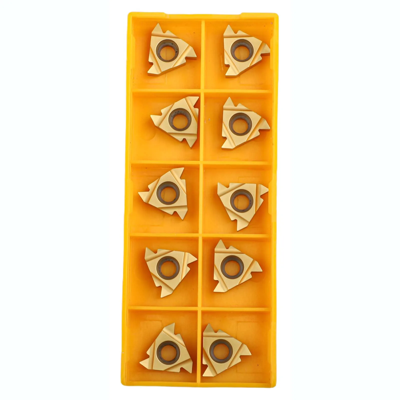 

16ER AG60 BMA Carbide Threading Inserts 10pcs Designed for Turning Tools with Strong Resistance and Cost Reduction Benefits