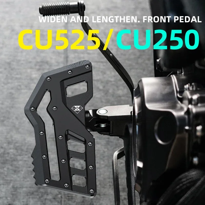 

Applies VOGE CU525 Front Pedal To Refit Motorcycle Accessories 250 To Enlarge and Widen The Anti-skid Pedal
