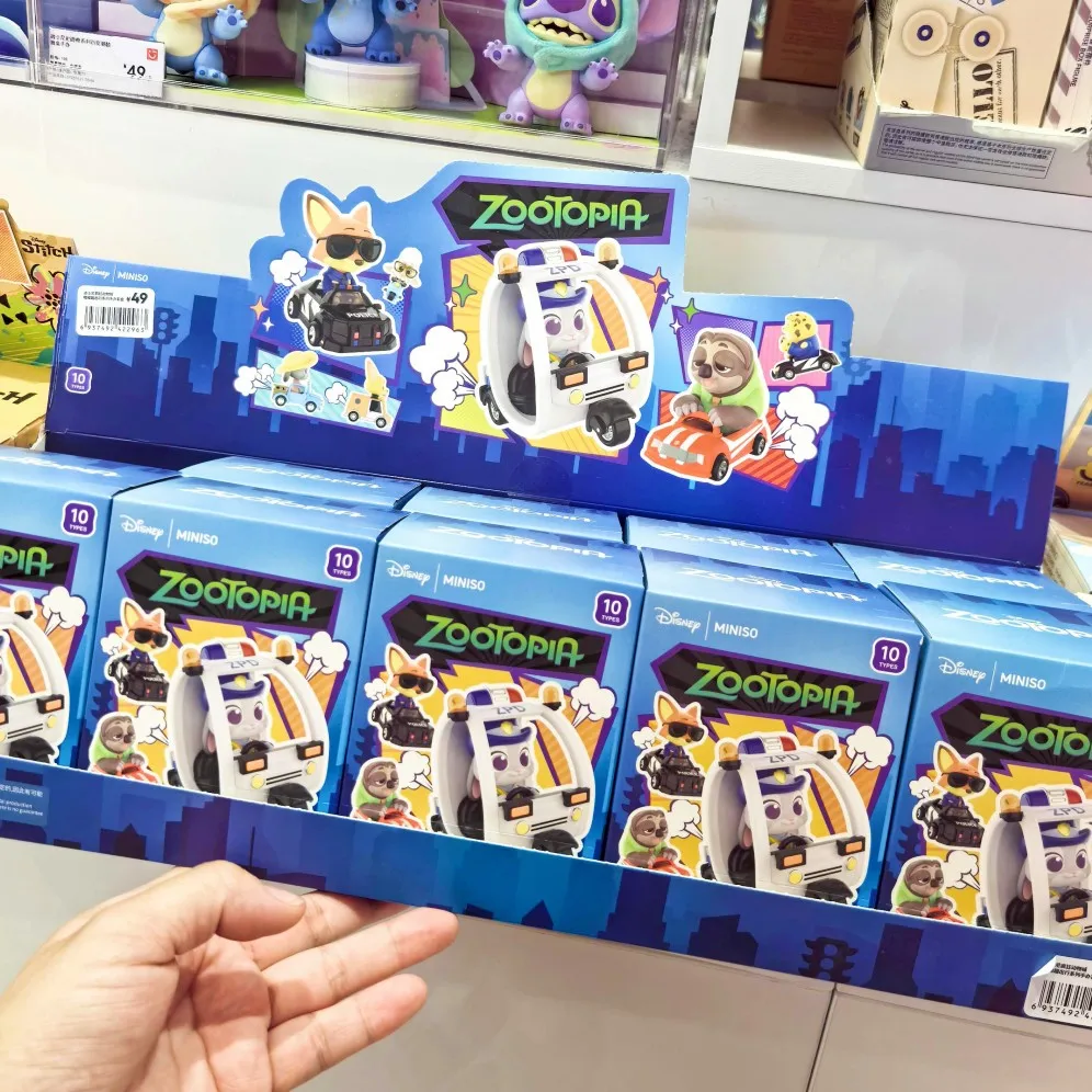 

Оригинальная серия Disney Zootopia Dudu Fun Travel, слепая коробка, аниме-фигурка, коллекция Джуди Ника, декоративная игрушка, подарки на день рождения