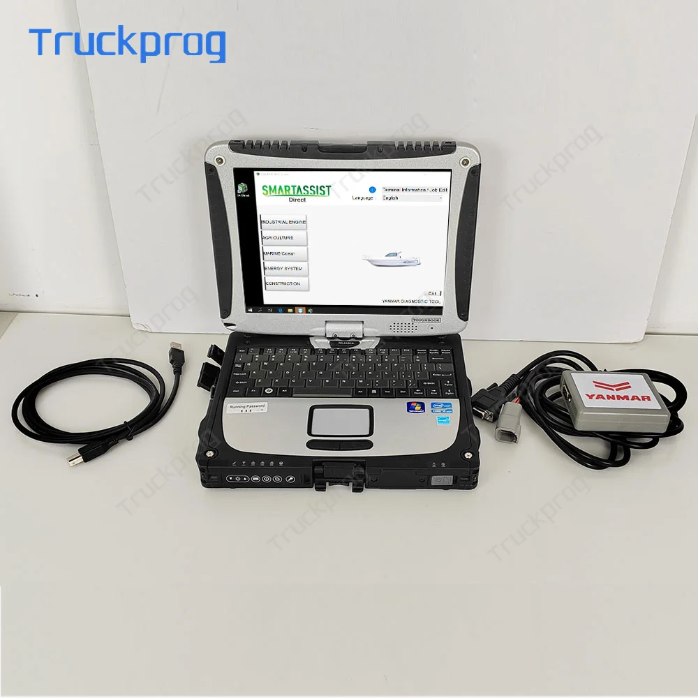 

CF19 laptop+Diesel Engine For Yanmar diagnostic tool For YANMAR Service Tool YEDST Agriculture Tractor construction scanner