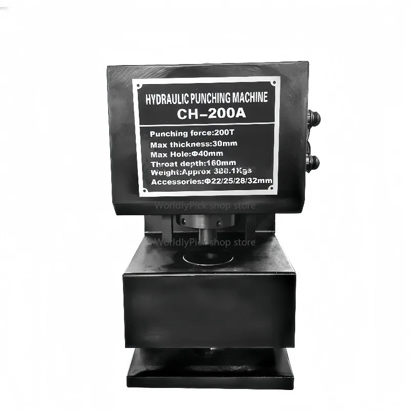 CH-200 200T сверхмощный электрический дырокол с двойной петлей, гидравлический инструмент для пробивания листового железа и меди