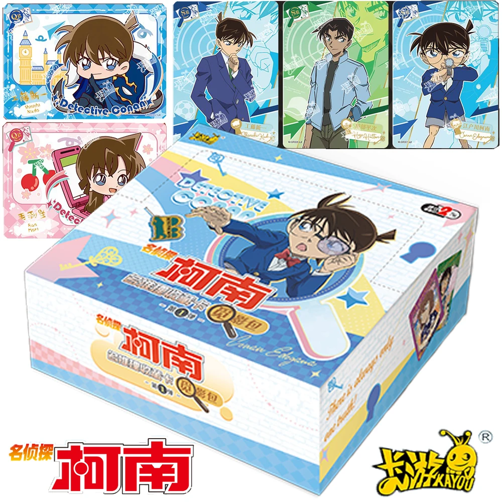 Kayou Detective Conan Collection Card For Children Mystery Comedy Anime Anita Hailey Agasa Hiroshi Limited Game Card Kids Toys