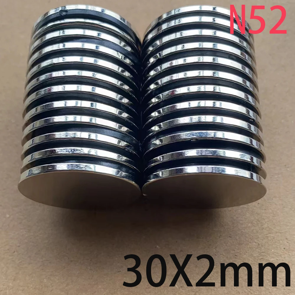 N52 30x2 30x1.5 Magnets Booster Motor Powerful Refrigerator Magnet Round Office Whiteboard Science Diy Fridge Whiteboard Crafft