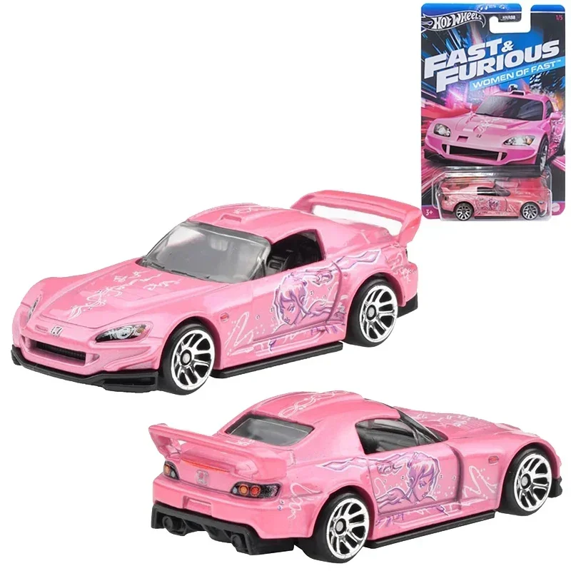 Original Mattel Hot Wheels Car 1/64 Fast and Furious Women of Fast Mazda Rx-8 Diecast Vehicle Model Toys for Boy Collection Gift