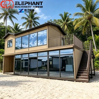 Modern Design Prefabricated Shipping Container Home Portable Office Container Storage Unit Building For Hotels And Villas