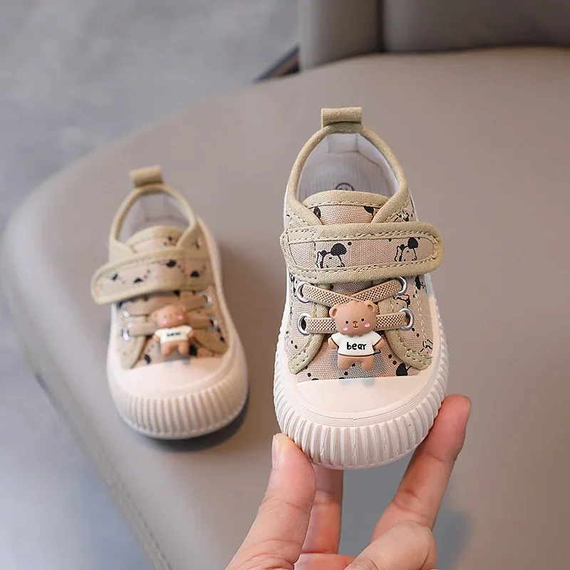 Children Shoes Spring Autumn Antiskid Soft Sole Kids Canvas Shoes Breathable Board Shoes for Girl Sneakers Niños Lienzo Zapato