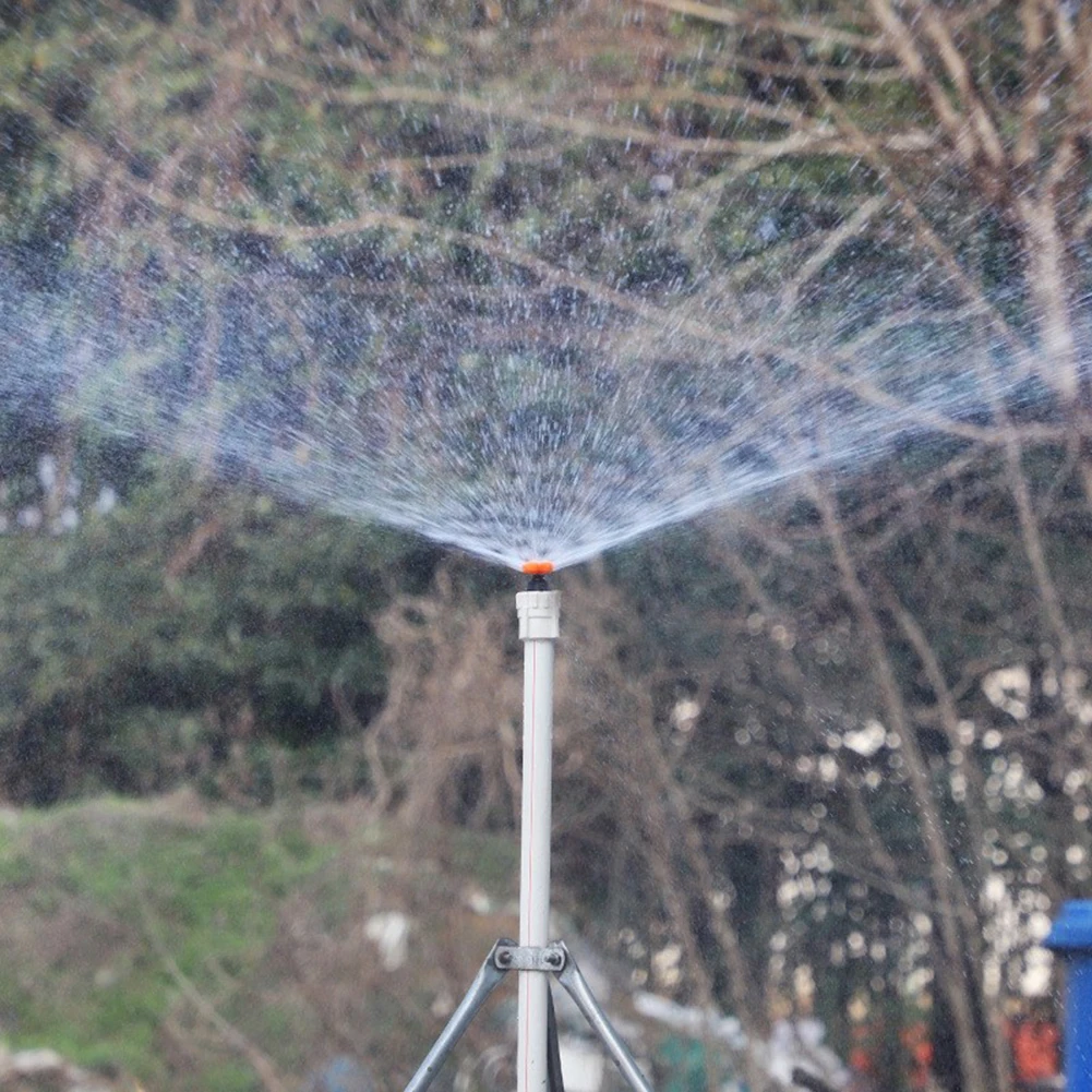 360 Degree Rotation Irrigation Nozzle Garden Irrigation Tasks Automatic Rotation Efficient Flow Rate Hydraulic Drive