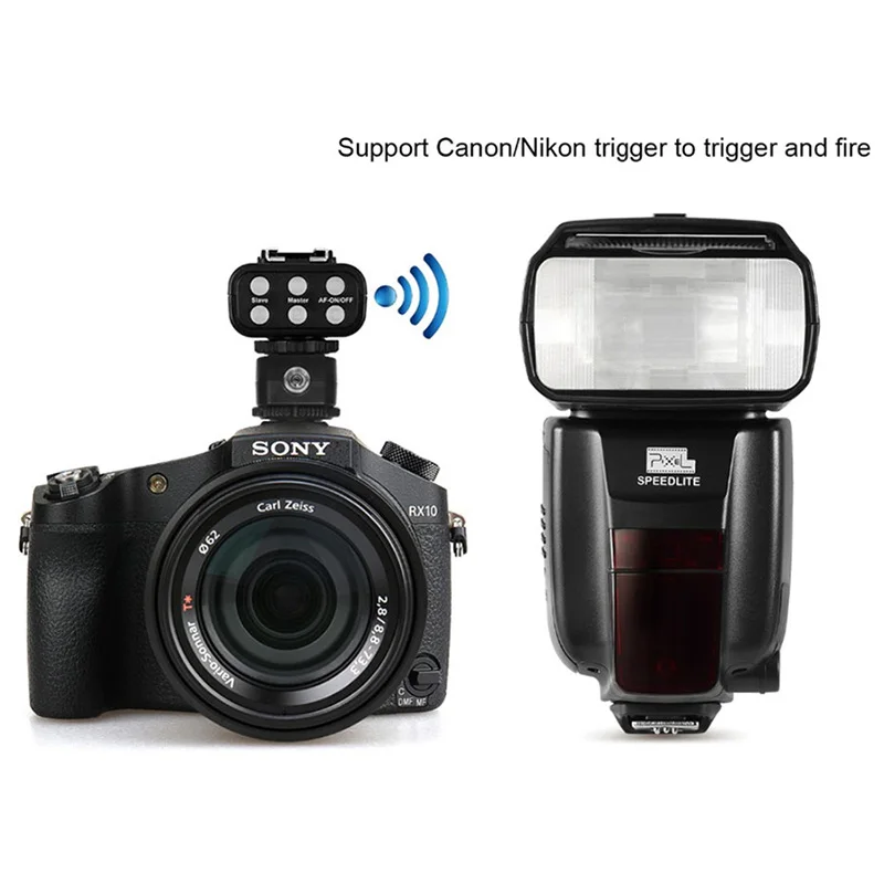 Adattatore Hot Shoe TF335 Per Flash Esterno – Compatibile Con Sony A7S, A7R, A7II, NEX6, RX100II, A6000, A6300, In ABS