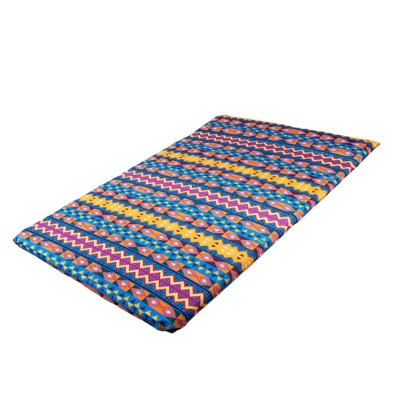 

Outdoor double automatic inflatable camping thickened ethnic picnic camping lunch break moisture-proof mat tent mat