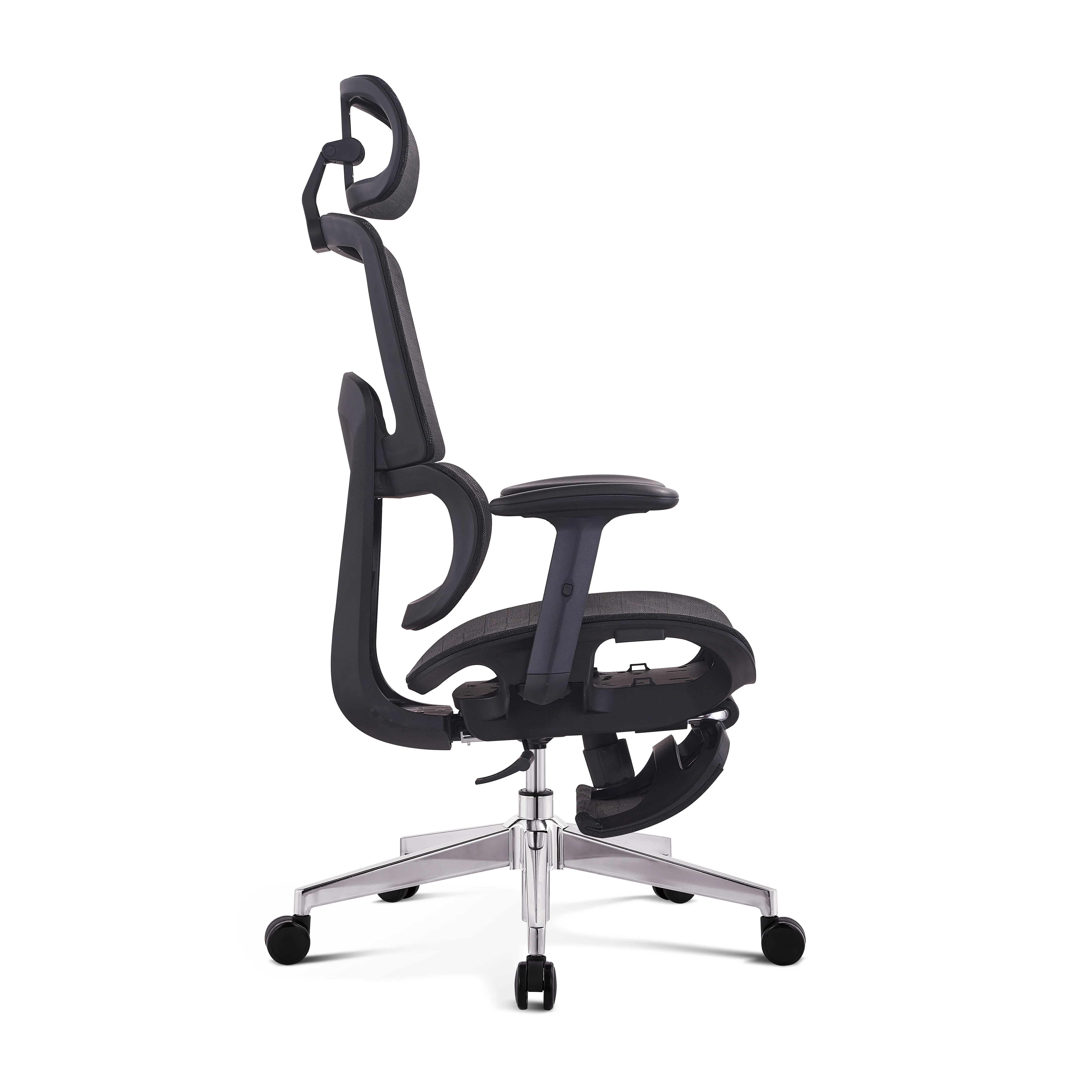 High Quality Reclining Ergonomic Office Chair Stirrups Headrest Lumbar Support Task Chair Office Chair
