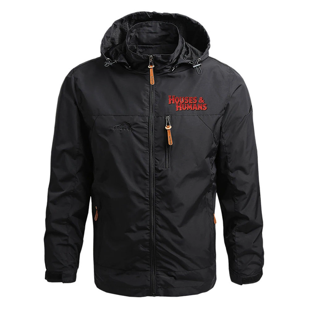 Spring Autumn Houses and Humans Funny Dungeons & Dragons Logo 2026 Men's Jacket Hoodies High Quality and Durable Commute Coat