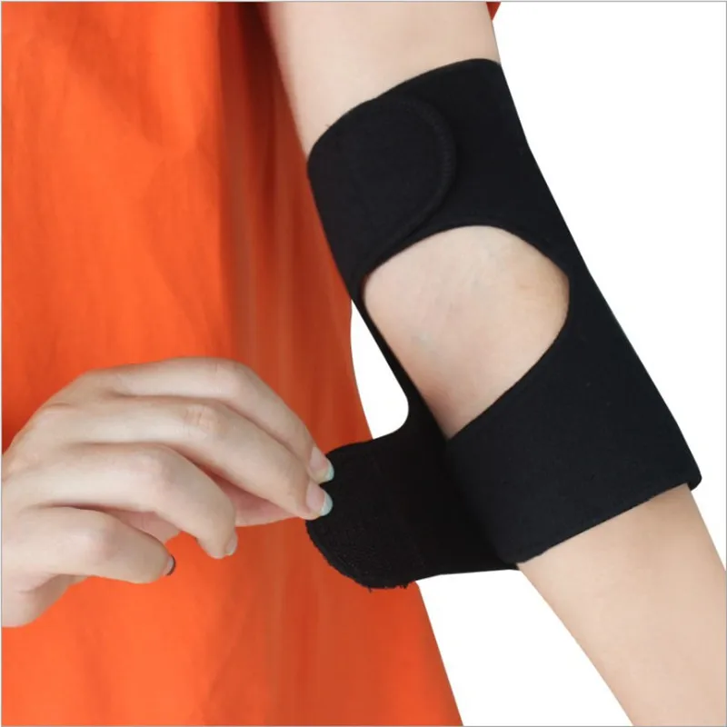 2Pcs Tourmaline Self Heating Elbow Pads Magnetic Therapy Kneepad Pain Relief Arthritis Brace Support Patella Elbow Sleeves Pads