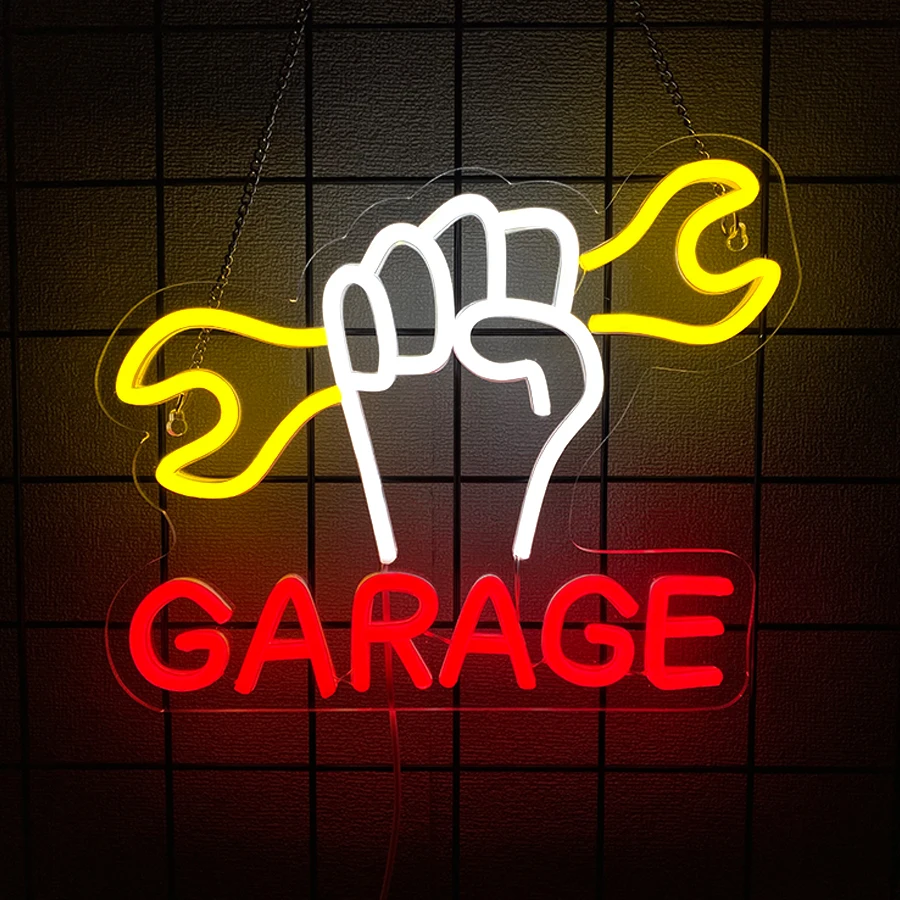 Garage Series Neon Sign For Wa - Auto Repair Shop Signs ulasan dan harga