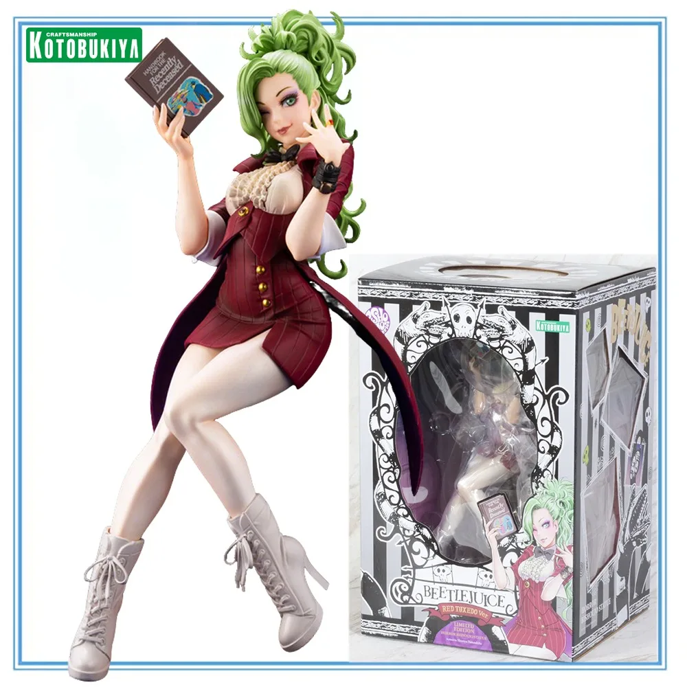 

100% Original in Stock Kotobukiya Bishoujo Statue Beetlejuice Red Tuxedo Ver. Collection Series Model Decoration Model Toys