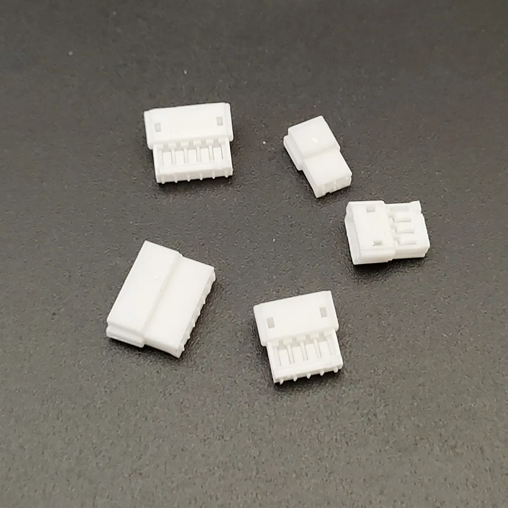 5 Sets JST ZH 1.5mm Pitch Wire-to-Wire Connector Kit 2P 3P 4P 5P 6P Male & Female Crimp Terminals Air Docking Plug