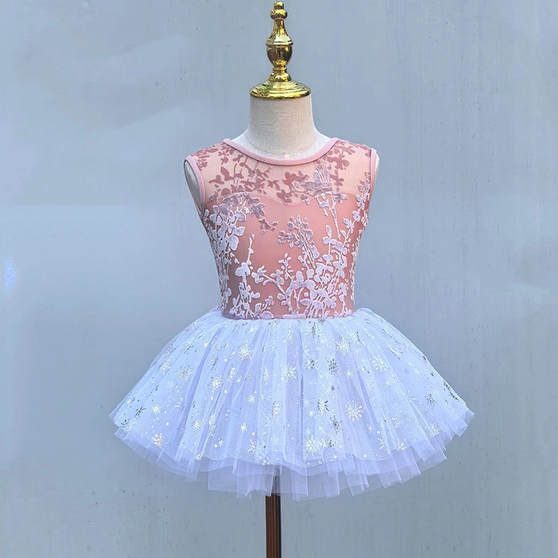

Children's Dance Clothing Summer New Style Princess Vest Jumpsuit Girls Ballet Modern Dance Body Suit Chinese Dance