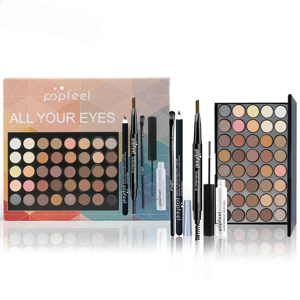 

Women's Makeup Set, eye shadow Palette, eyeliner Pen, eye black, Eyebrow Pen, Makeup Kit, Gift