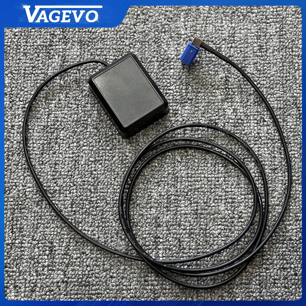 GPS Beidou Antenna Cable with FAKRA-C Blue Connector For VW RNS510 RNS315 Magotan Passat Tiguan Car Navigation Aerial