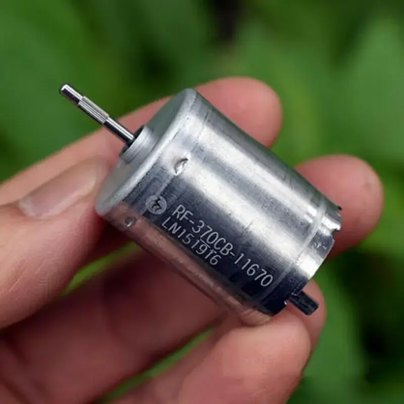 MABUCHI RF-370CB-11670 Щеточный двигатель из драгоценного металла с накаткой, 12 В-24 В постоянного тока, 6000 об/мин, игрушечный автомобиль «сделай сам»