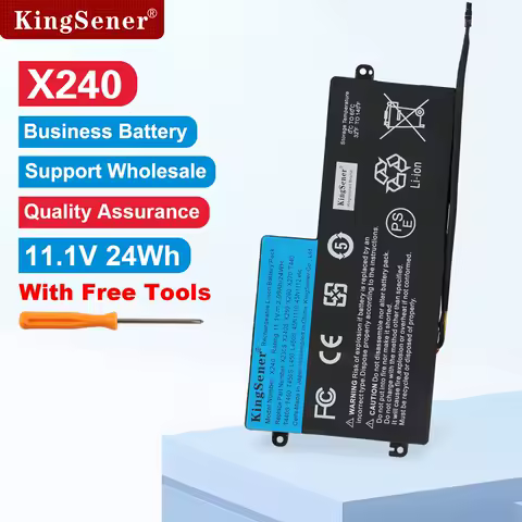 KingSener Internal Battery for Lenovo ThinkPad T440 T440S T450 T450S X240 X240S X250 X260 X270 L450 45N1110 45N1111 45N1112 24WH