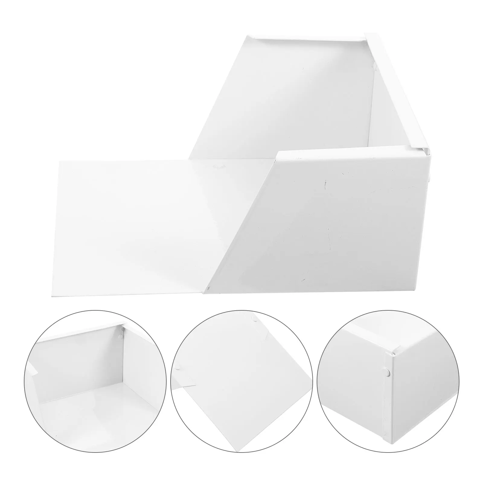 

Aluminum Alloy Rainwater Collector Durable Rustproof Large Capacity Basket Shaped Easy Cleaning Suitable Outdoor Villas