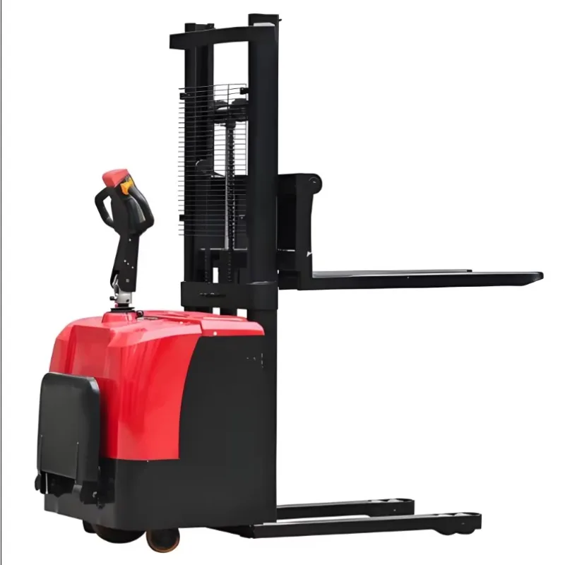 YG Customized Standard Electric Stacker Lithium-Ion Battery 48V Electric Side Shifter 2000kg Load Capacity 2300MM Aisle Width