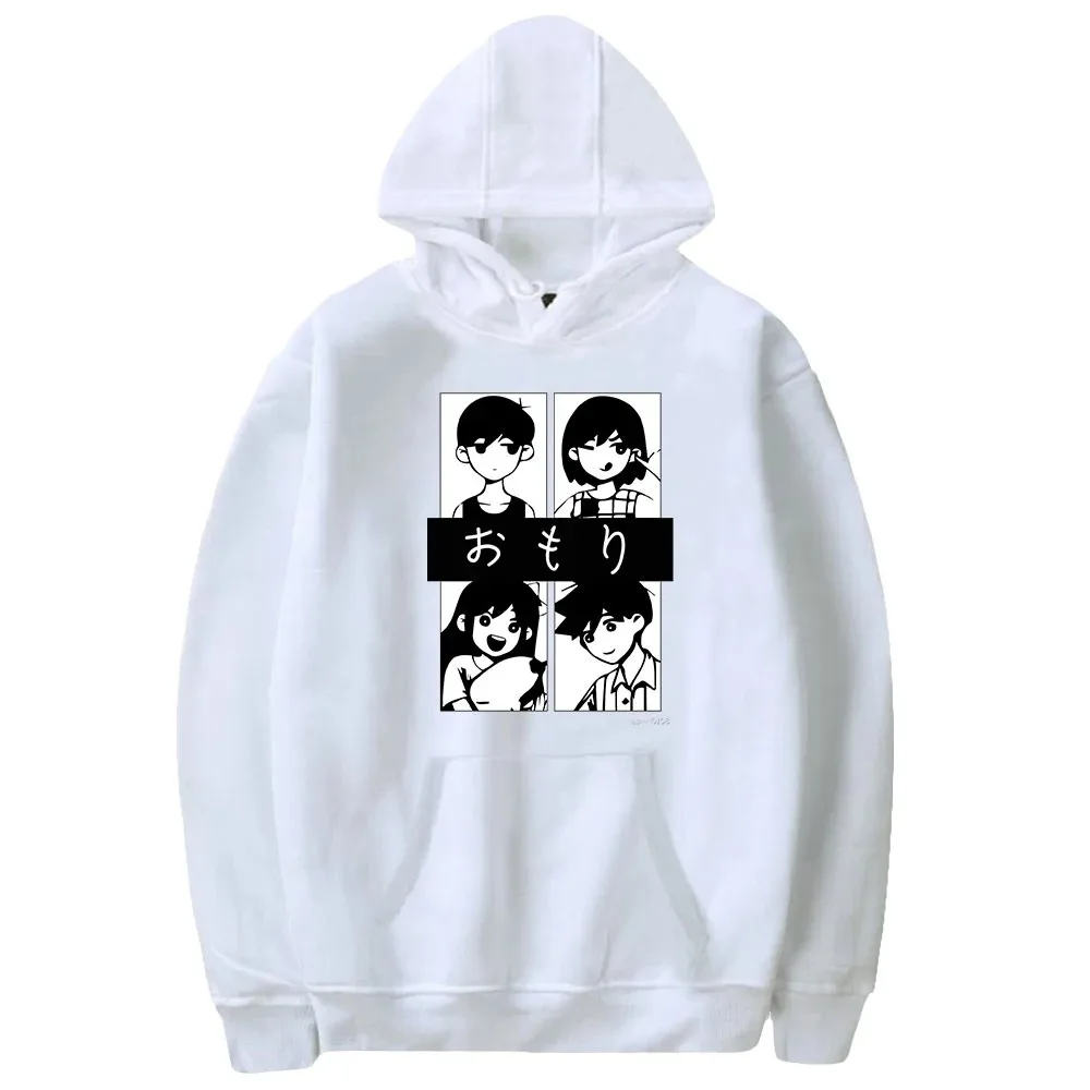 Omori hoodies moletom com capuz de manga comprida dos homens das mulheres unisex streetwear roupas de moda casuais 2024