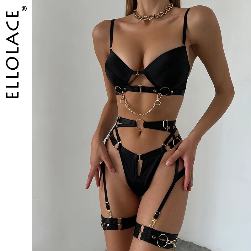 KEOLACE-Ensemble de lingerie fine, sous-vêtements de paupières, sexy, délicat, luxe, 7.0 ensembles avec soutien-gorge et culotte, jarretières, 5