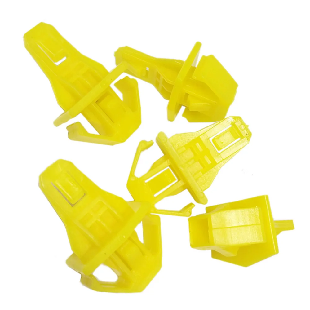 20PCS Car Styling for H/onda Fit Civic Accord CRV Car Front Grille Fixed Clips Cover High Quality Auto Plastic Fastener yellow