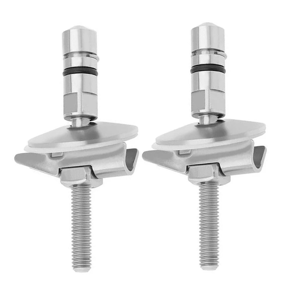 

2pcs Stainless Steel Toilet Seat Fixing Hinges Replacement Compatible with LUVETT Designed for Stability and Long Term Use