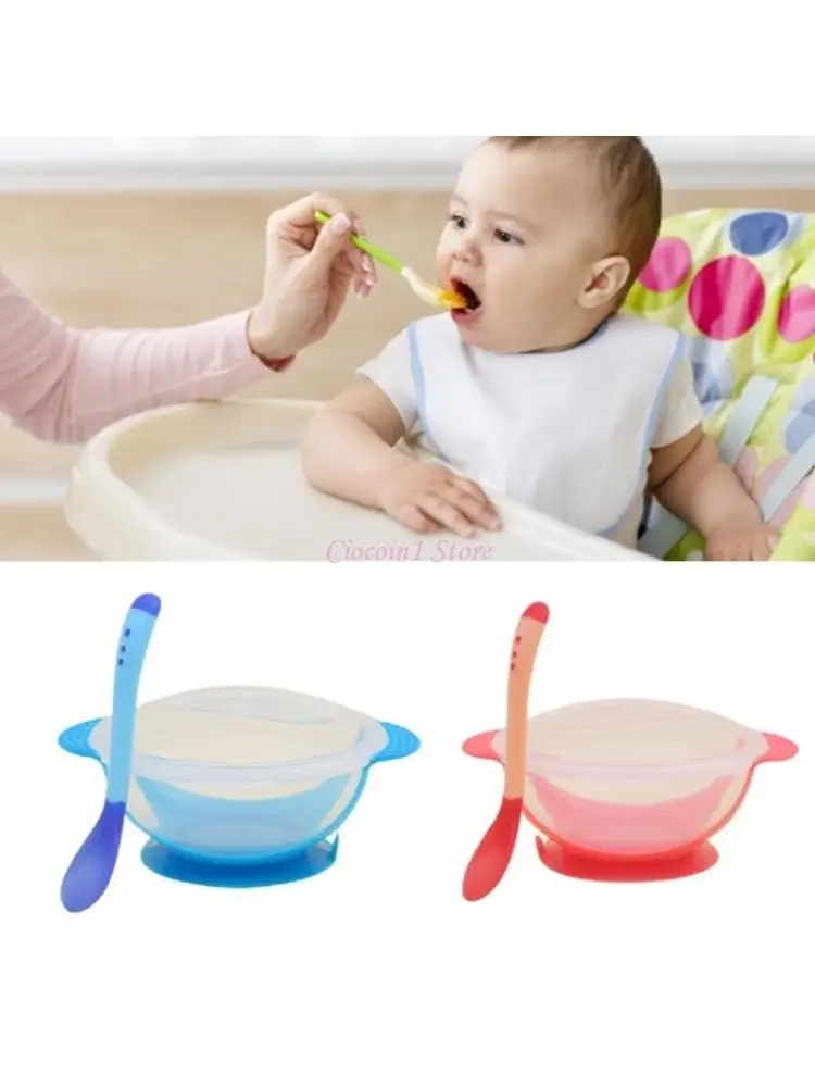 

Y1UB Набор для первого этапа кормления ребенка включает в себя присоску и ложку с датчиком температуры для удобного кормления.