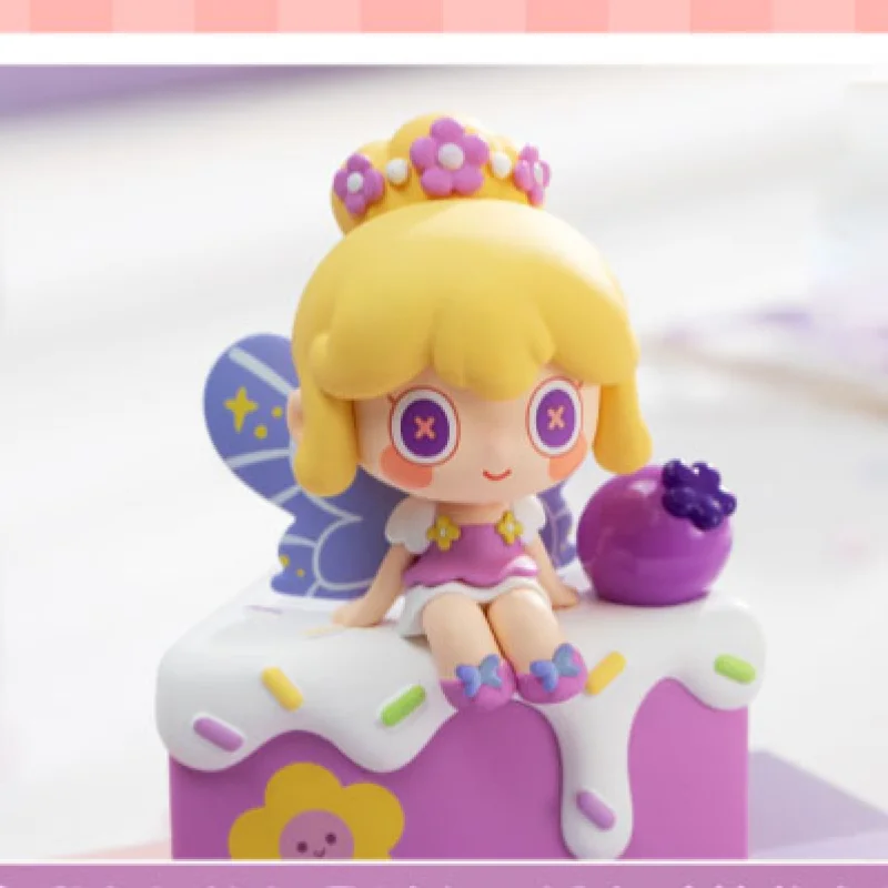 Mini World Sweetheart Cake Series Blind Box Guess Bag Mystery Box Toys Doll Cute Anime Figure Desktop Ornaments collezione regalo