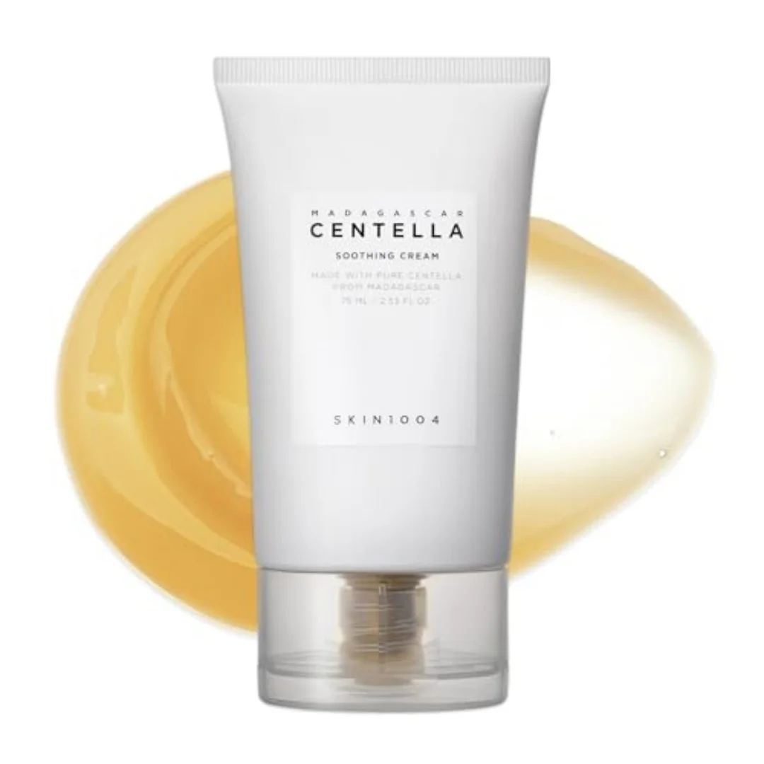 

SKIN1004 Madagascar Centella Soothing Cream Korean Face Barrier Repair Hydrating Moisturizer Cica Cream Korean Skin Care 75ml
