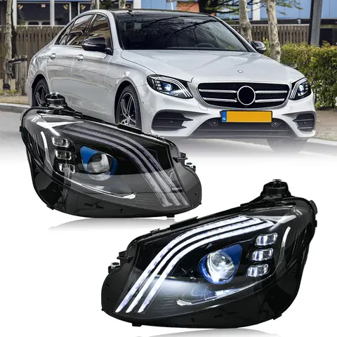 Headlights for Mercedes Benz C-Class 2016-2021 Sedan W213 E200 E260 E300 E350