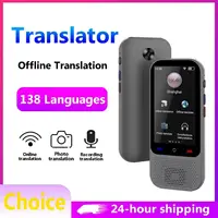 Dispositivo de traducción de idiomas, más de 138 ayuntamiento de idiomas, dispositivo traductor AI con traductor de fotos/voz/grupo ChatGPT