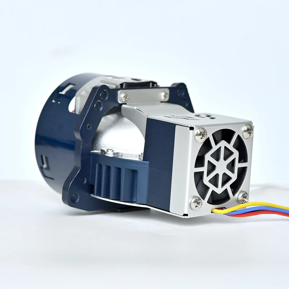 100W high-power ultra-bright double-lens car light 3-inch car LED laser headlight integrated far and near motorcycle light