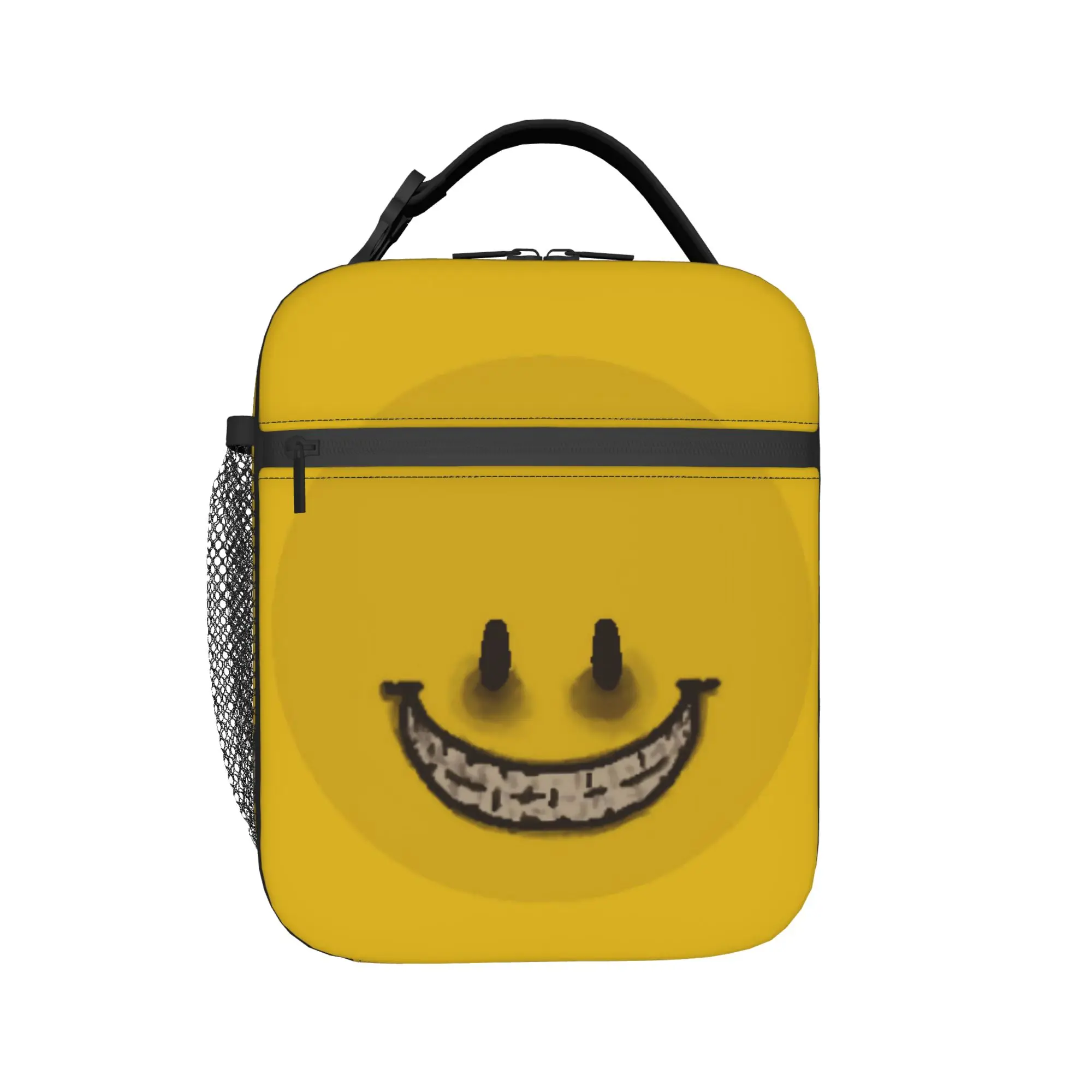 Verity Scary Smiles Insulated Lunch Bags Thermal Bag Reusable,Meal Container Games Large Tote Lunch Box Food Storage Bags