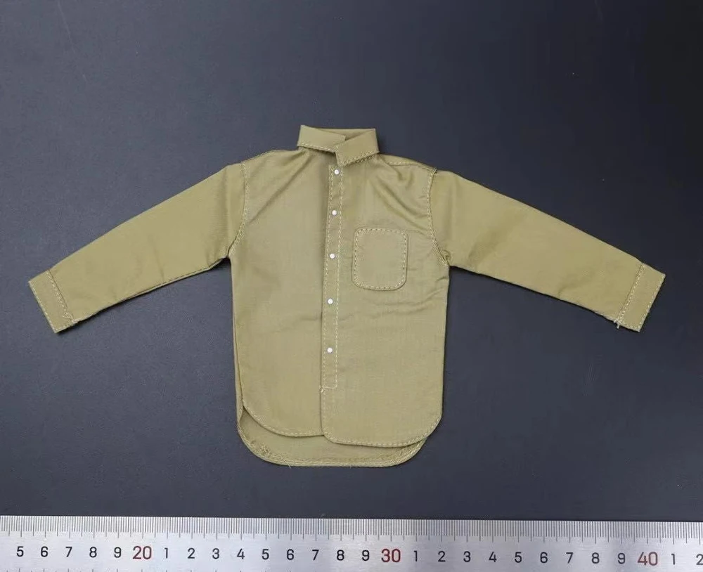 

In Stock For Sale 1/6th Modern WWII Series Shirt Long Sleeves Toys Model Not Real Accessories For 12" COO DAM Action Figure DIY