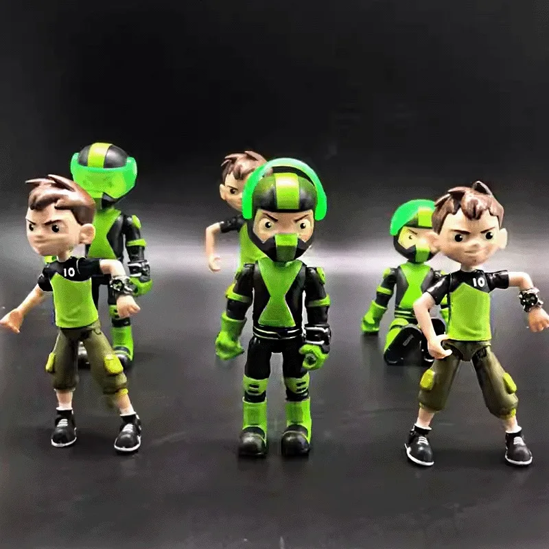 Protectorse of Earthes BEN10ES Fourarms Kense Tennysons Action Figures Anime Character Doll Collection Model Toy Gift