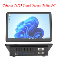 SZBOX F10 10.1 Intel Celeron J4125 Touch Screen Tablet PC 8+128GB Dual WiFi  Windows 11 Fanless Mini PC Desktops Computer