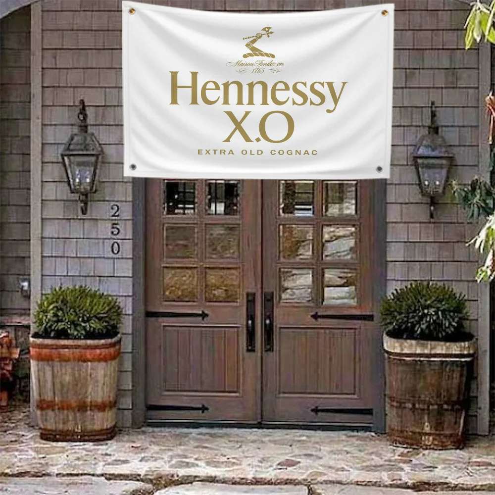 Double Penetration Flag  Hennessy Home Decoration Custom Flag to Hang Fall Decor Flags for Bedrooms Outdoor Garden Tapestry